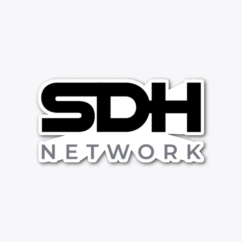 SDH Network Die Cut Sticker